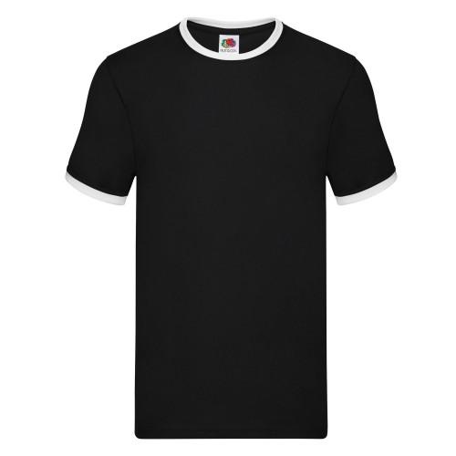 

Fruit of the Loom Mens Ringer 160 T-Shirt L