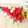 10pcs 65CM Pink Artificial Flowers Bouquet for Home Room Decor Wedding Decoration Garden Fake FlowerS Arrangement Outdoor DIY Ornament