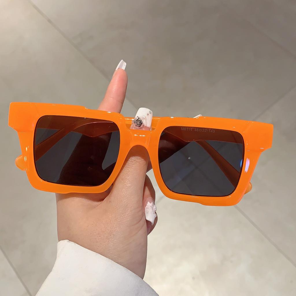 Vintage Square Sunglasses Women New Stylish Multicolor Outdoor Shades for Travelling  Trendy Brand Design Sun Glasses