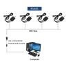 1PCS RS485 Multi-Channel Temperature Acquisition Module Digital Sensor with DS18B20 Probe Transmitter