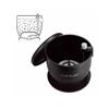 Macmar Cafe Push Coffee Dripper, Time-Saving, No Paper Filter Required, Immersion Method, Black, AA0018