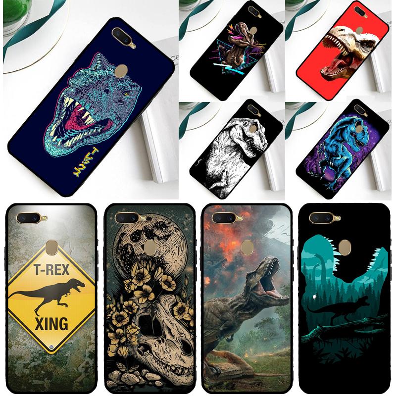 T Rex Dinosaur Tyrannosaurus Case For Oppo A17 A15 A40 A60 A80 A16 A76 A96 A18 A38 A58 A78 A98 A91 A57 A74 A94 A54S Cover