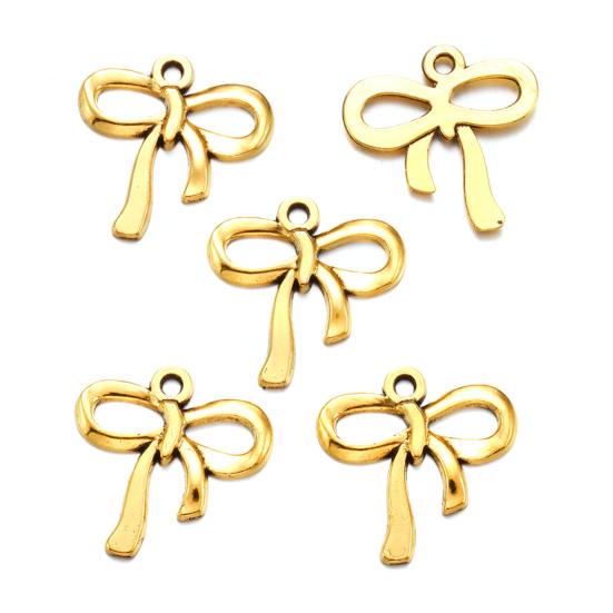 

Pcs Bow Charms for Jewelry Accessories Bowknot Making DIY Keychain Charms Alloy Bow Shape Charms