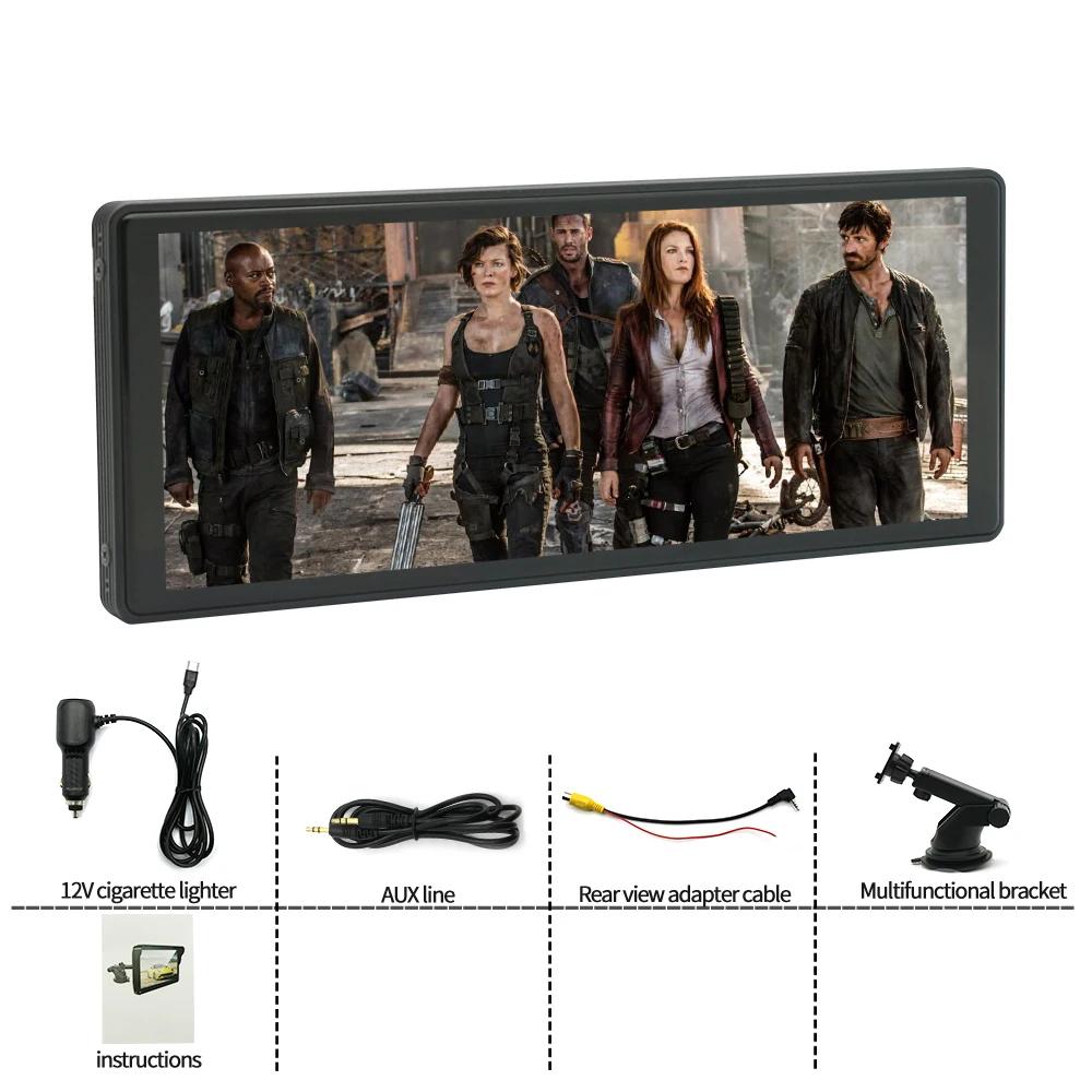 

1 комплект портативного автомобильного MP5-плеера, беспроводные CarPlay и Android Auto, интеллектуальные технологии для транспортных средств чёрный