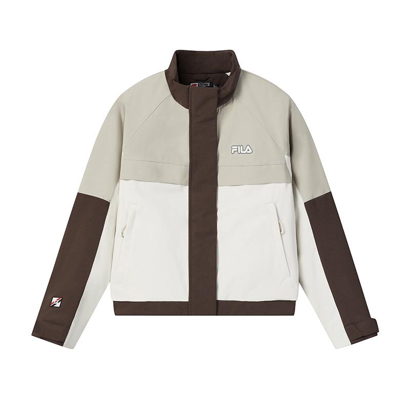 Fila Original Vintage Sports Casual Comfortable Warm Loose Cotton Jacket Women Jackets F11W619904F-BN