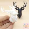 Christmas Miniature Deer Head Wall Decoration for 1/12 Dollhouse