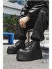 Fashion Men's 2025 Autumn British Style Vintage Work Boots Waterproof Platform Ankle Boots Chunky Sole Fashion Casual Outdoor Shoes