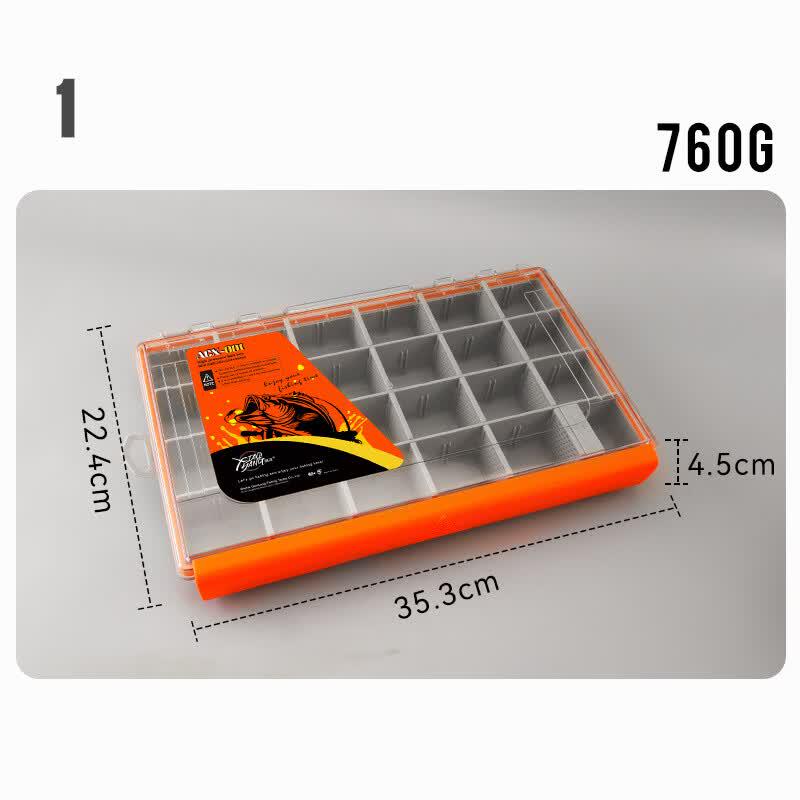Transparent Plastic Fishing Lure Box