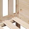Kids  House Bed Solid Pine Wood 70 x 140 cm