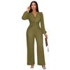 Autumn New Women's Clothing Solid Color Fashion Casual Versatile Jumpsuit
