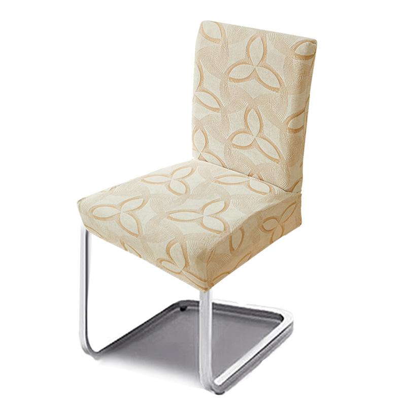 

1/2/4/6Pcs Jacquard Floral Print Dining Chair Cover Stretch All-Inclusive Backrest Chair Covers Four Seasons Seat Slipcover Home 1pc