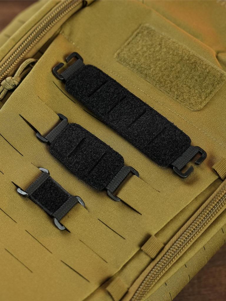 TCM7S Expandable Velcro No Sewing Mini Patch Display Strip Open Buckle [TACTICAL_GEEK] Multi-Functional Panel, Required,