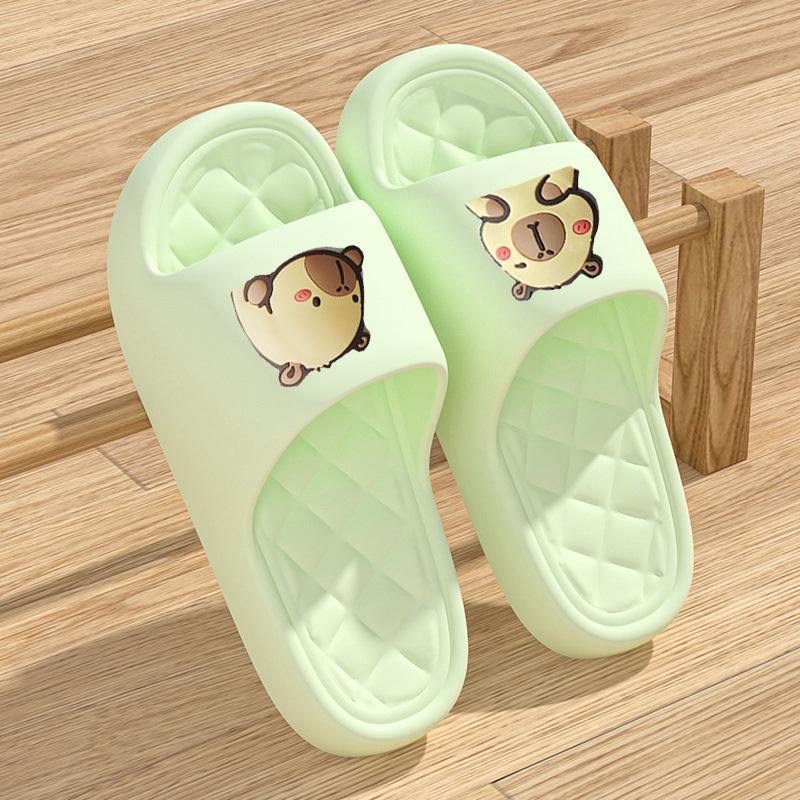 2025 EVA Męskie i Damskie Antypoślizgowe, Odporne na Zapachy Kapcie Kąpielowe Domowe/Zewnętrzne