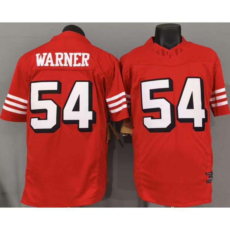 San Francisco 49ers Rugby Jersey 54 Shadow Edition Red Regular Fit Fan Apparel Men