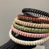 2pc Cute Plastic Black Brown Toothed Anti-skid Headband Women Girls Hair Bands Elegant Washface Hairband Hair Accessories