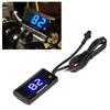 KIMISS Motorcycle Digital Water Temperature Gauge Blue Light