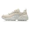 Li Ning Chasing The Moon Shock Absorption Non-Slip Wear-Resistant Breathable Low-Top Sports Casual Shoes Women Sneakers White AGLQ248-1