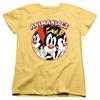 Animaniacs Crammed Womens T Shirt Banana Officially Licensed Unisex T-Shirt