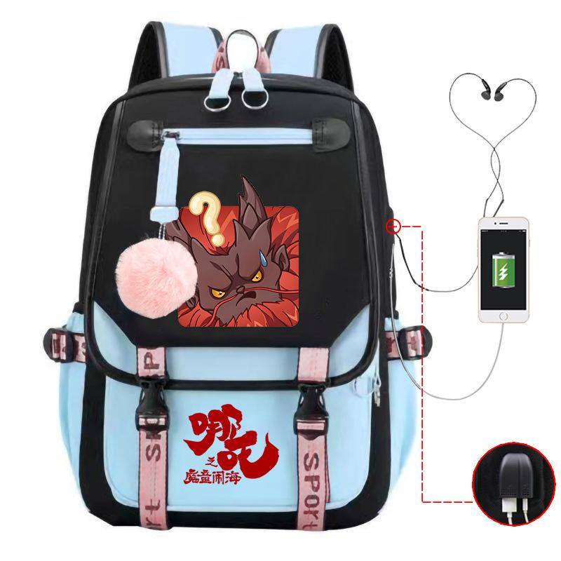 Movie Shengong Leopard Shiji Empress Cartoon School Bag Primary and Secondary School School Bag Large Capacity Campus Versatile Leisure Backpack