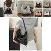 Stylish Folded Bow Large Capacity Backpack For Women In Fashionable Colors For College