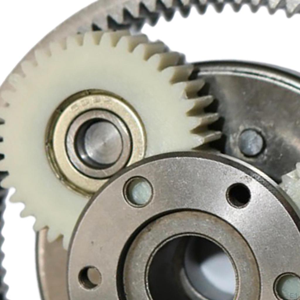 1 Set 36Teeth Gears Diameter 47.5mm Thickness 11mm High- Electric Vehicle Motor Nylon + +Clutch