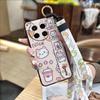 Waterproof Cartoon Phone Case For Tecno Camon30/4G/5G/CL6/CL7 Dirt-resistant Soft Case Cute Ring Anti-dust Phone Holder