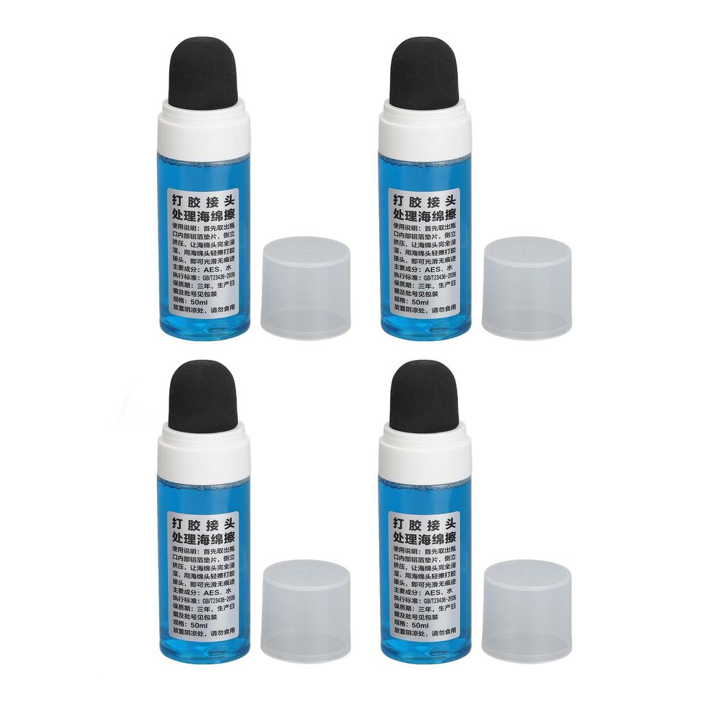 4Pcs Gluing Traceless Scrub Sponge High Elastic Good Absorption Soft for Home Officce Door Window