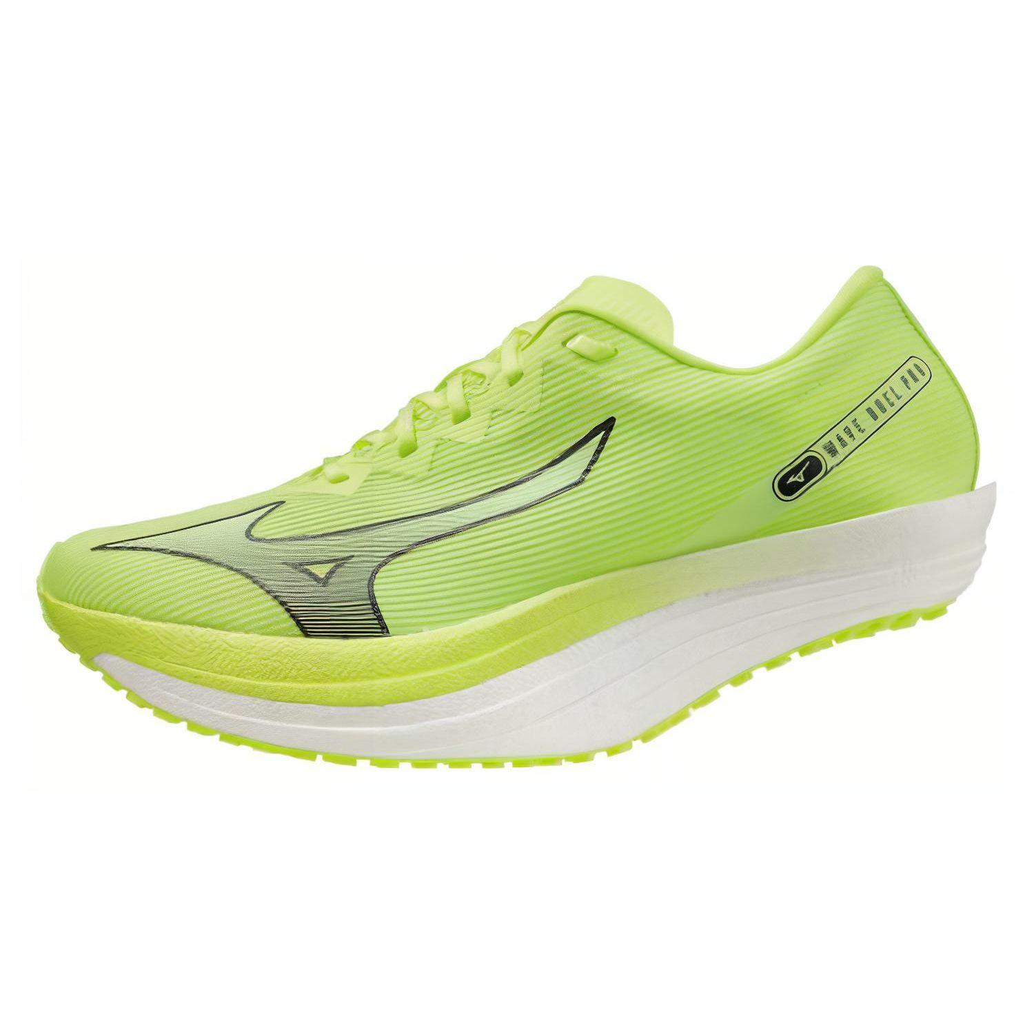 Mizuno Wave Duel Pro Comfortable Versatile Non-Slip Durable Low-Top Running Shoes Unisex Running Shoes Fluorescent-Green U1GD220002