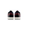 Jordan Air Jordan 1 Cool Black Abrasion Resistant Low top Vintage Basketball Shoes Unisex Black Red 553558-081(Team1253-)
