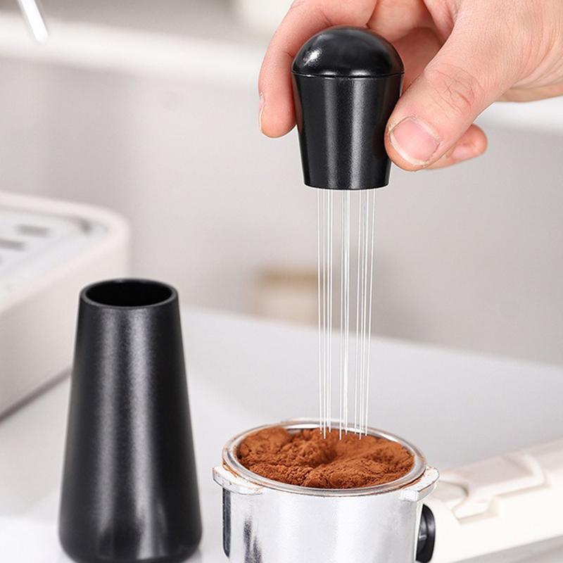 1Pc New Coffee Stirrer Needle Espresso Powder Stirrer Distributor Leveler WDT Distribution Tool Distribution Barista Accessories