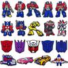 Transformers Optimus Prime Bumblebee Croc Charms Jibbitz for Clogs Shoes, 19PCS PVC Resin Shoe Charms Decorations for Kids Adults DIY Shoe Accessories