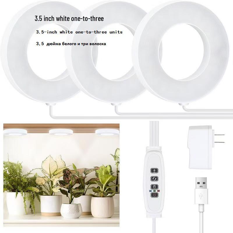 

Повноспектральне світлодіодне фітосвітло для кімнатних рослин та сукулентів White + Warm Light USB