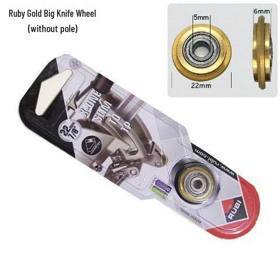 RUBI Spanish Tile Cutter Blade Wheel and Pusher Cutting Head