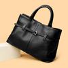 High-End 100% Genuine Leather Shoulder Crossbody Bags for Women Luxury Ladies Tote Bag Large Capacity Female Handbags Sac A Main