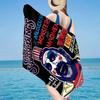 Horror Clown Laughing Beach Towel, Super Soft Microfiber, Gift for Her/Him, Birthday, for Pool, Beach, Travel, Home Decor Fan gifts