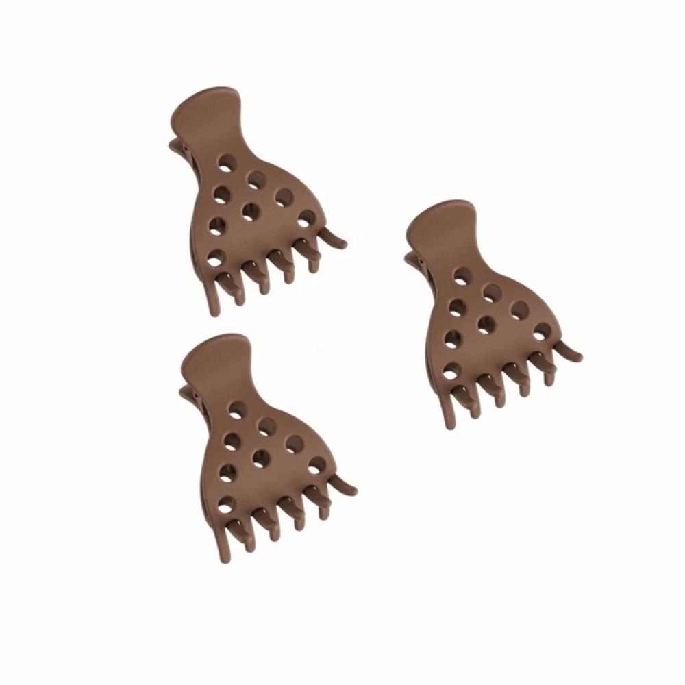 3 Pcs/set Vintage Style Root Lifting Hair Clip Portable Claw Clamps  Hair Accessories