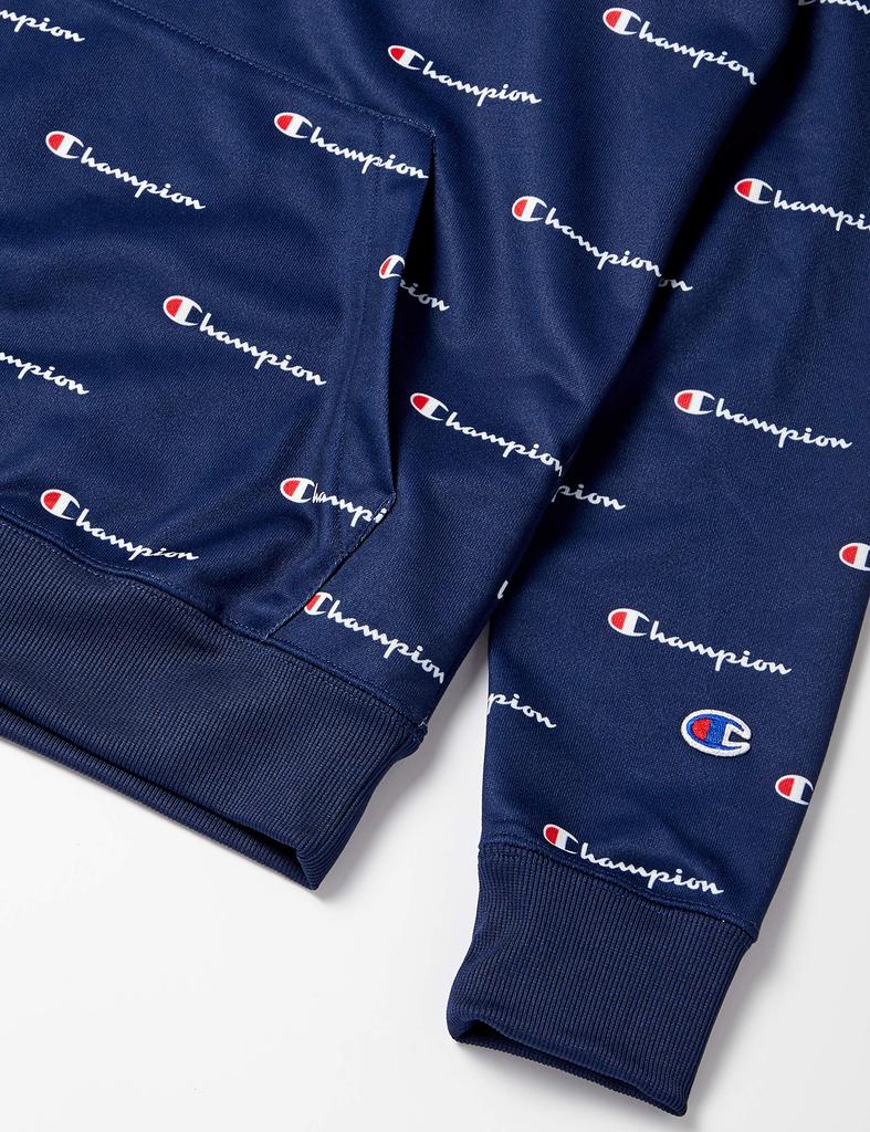 Champion Navy Hoodie Size L Size Men's C3-NS124, (Japan L)