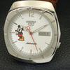 SEIKO 5 AUTOMATIC VINTAGE JAPAN 7009A MENS WHITE COLOR DIAL WATCH a700600-5