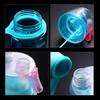 600ML Sports Spray Water Bottle Cooling Spray Cup Portable Outdoor Drinkware Large Capacity Fitness Travel Climbing Supplies