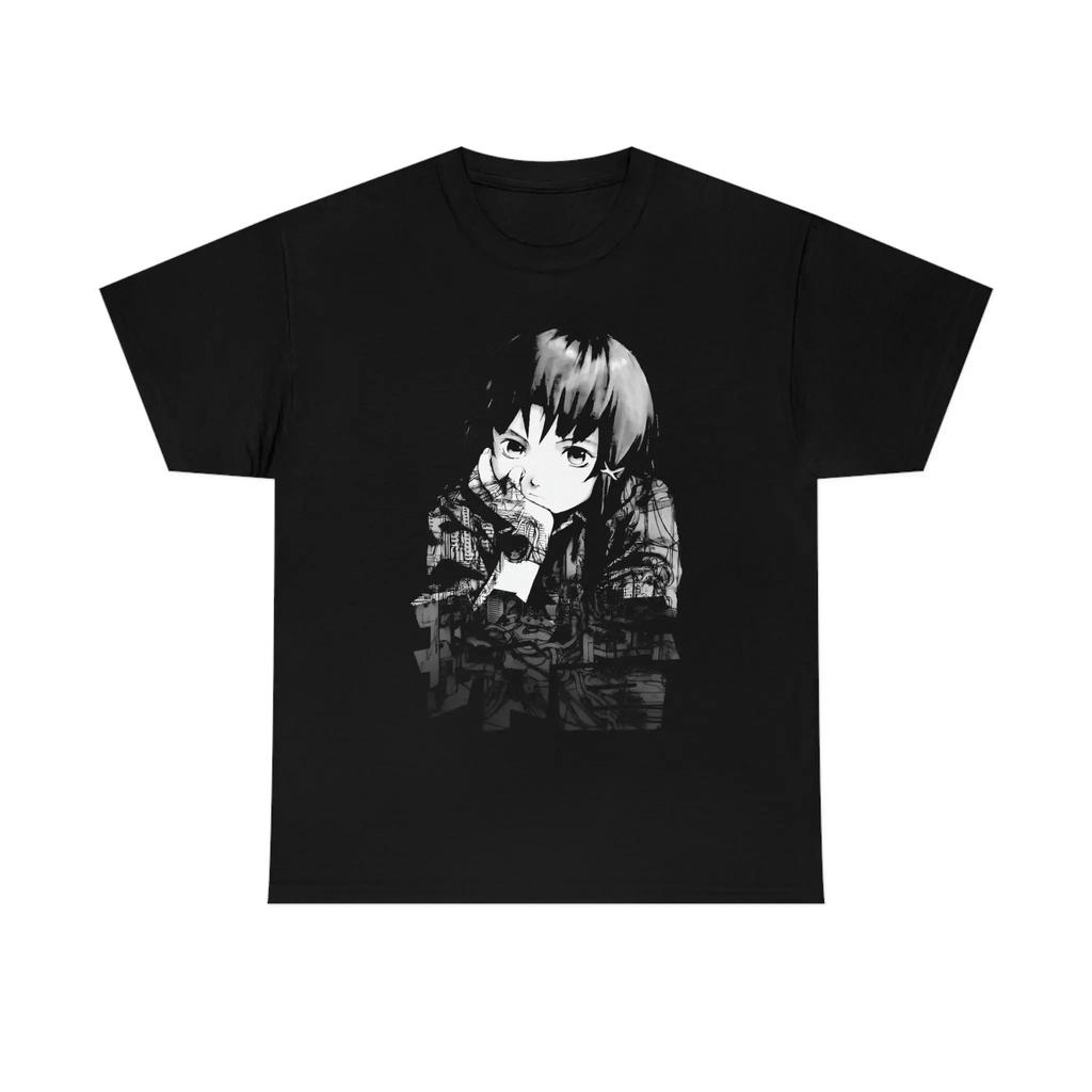 2026 New Year Hot Sale Unisex Serial ExperiUnisexts Lain Anime TShirt Vintage Iwakura Lain Unisexga Tee for Unisex and WOMEN