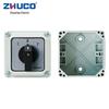 Zhuochao SZW26-20/D303.3BF Universal Three-Position Changeover Switch with Protective Box.