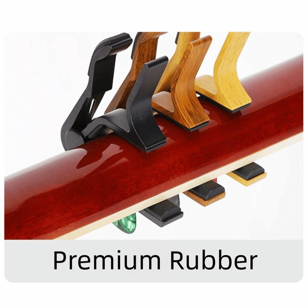 Aluminum Zinc Zinc Alloy Guitar Tuning Clamp Rose Wood Grain Violin Tune Change Clamp  Acoustic Guitar