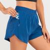 Neue atmungsaktive lockere Anti-Licht Yoga-Shorts Outdoor Freizeit Laufen Sportshorts Damen Fitness Hotpants