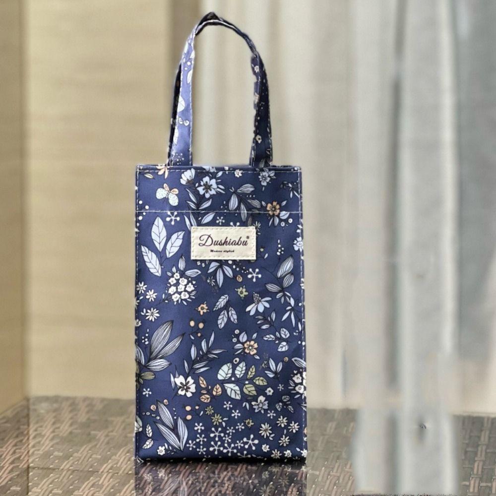 Hand Carrying Water Bottle Handbag Oxford Umbrella Bag Portable Insulated Cup Holder