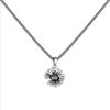 New Fashion Personality Creative Sunflower 925 Sterling Silver Jewelry Female Retro Old Flower Pendant Necklaces TYB356