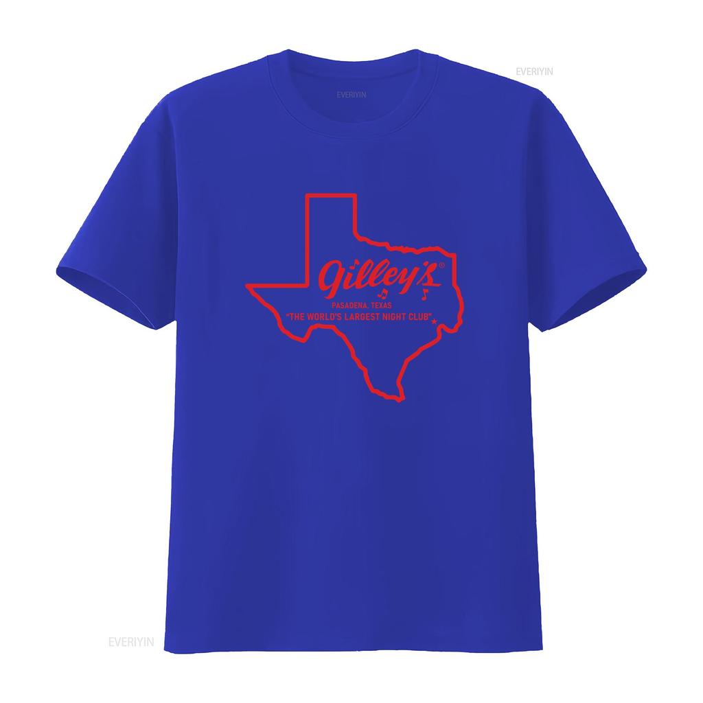 Gilleys Club Texas Retro T Shirt Vintage Washed Graphic Soft Top For Everyday Wear Stylish Streetwear Casual Fashion Vintage