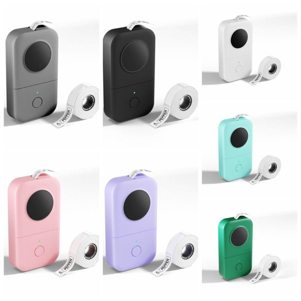 Reusable D30 Label Maker Bluetooth Label Maker Machine Thermal Label Printer  Office Printer