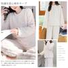 MERONOCALLALY Winter Fluffy Loungewear Set with Long Sleeves and Loose Cute Loungewear for and Spring Women's Pajamas, Pants, Fleece-Lined, Warm,