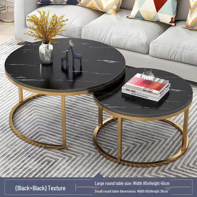 Nordic Light Coffee Table: Simple and Stylish Living Room Piece for Small Apartments