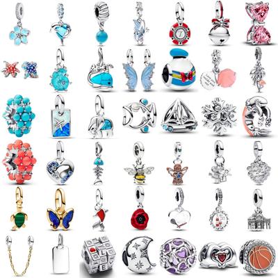 Kupfer Schmetterling Engel Elefant Basketball Geeignet Für Europäisches Armband DIY Exquisiter Schmuck